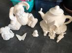 Keramische Beelden Set - Ongeverfd, Antiek en Kunst, Antiek | Keramiek en Aardewerk, Ophalen of Verzenden