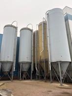 4 Voersilo's, 100 ton per stuk, Ophalen of Verzenden