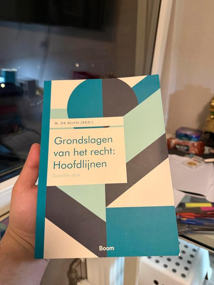Grondslagen van het recht: Hoofdlijnen (Nieuw) 12e druk, Boeken, Studieboeken en Cursussen, Nieuw, HBO, Gamma, Ophalen of Verzenden
