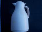 1× THERMOSKAN kunststof Isoleerkan 1 Liter crème Warmhoudkan, Ophalen of Verzenden, Gebruikt