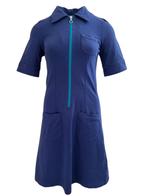 Tante Betsy jurk S, Blauw, Maat 46/48 (XL) of groter, Ophalen of Verzenden, Zo goed als nieuw