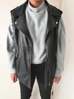 Zara oversized leren biker waistcoat M, Maat 38/40 (M), Ophalen of Verzenden, Gedragen, Zara