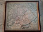 Zeer fraaie antieke kaart van Schieland en Krimpenerwaard, Ophalen of Verzenden