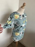 King Louie maat 42 lichtblauwe top blouse 2863, Kleding | Dames, Blauw, Maat 42/44 (L), Ophalen of Verzenden, Zo goed als nieuw