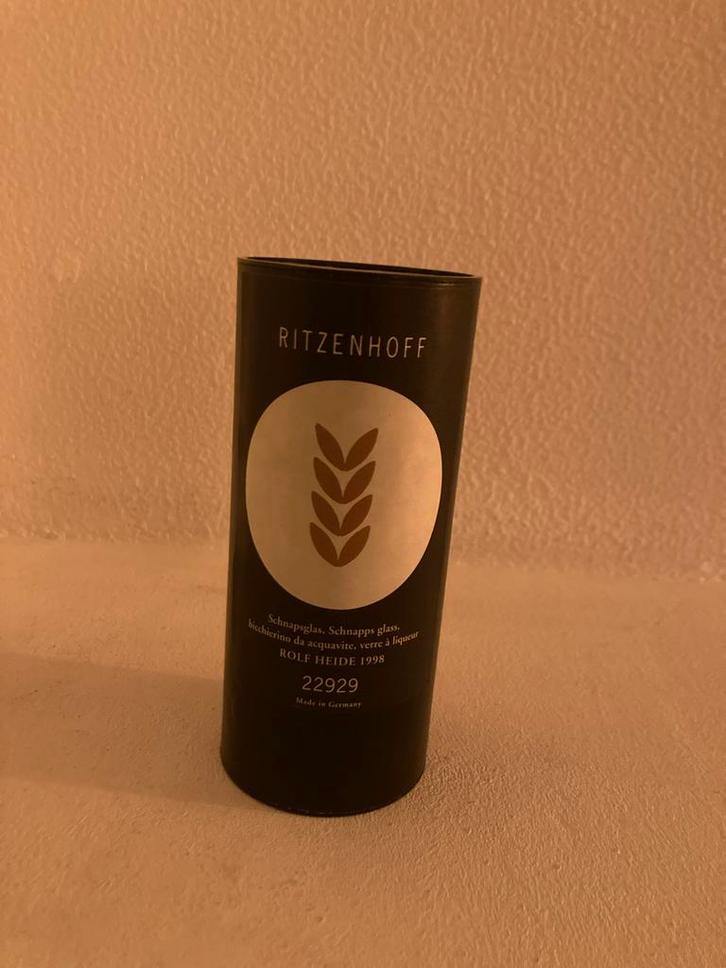 Ritzenhoff Schnapsglas Rolf Heide 1998, Huis en Inrichting, Keuken | Servies, Nieuw, Glas of Glazen, Overige stijlen, Glas, Ophalen of Verzenden