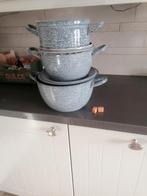 Emaille pannen, Ophalen