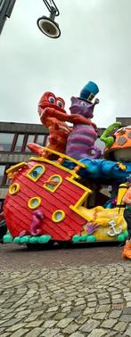 Praalwagen carnavalswagen pop tempex carnaval, Carnaval, Ophalen of Verzenden, Zo goed als nieuw