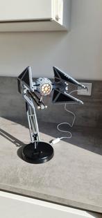 Star Wars TIE Interceptor Bureaulamp - 3D Geprint, Kunststof, Science Fiction, Nieuw, Ophalen of Verzenden