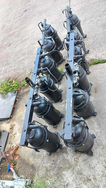 Raylight Par 64 - 12 stuks met 2x4-bar beschikbaar voor biedingen
