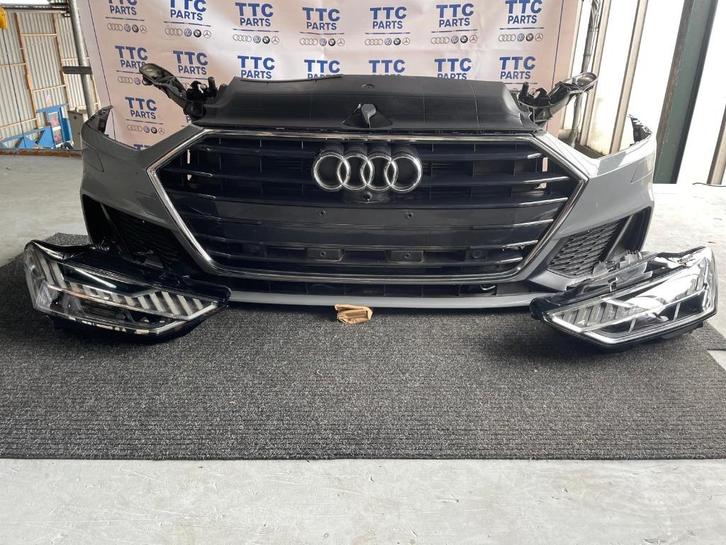 Audi A7 4K S Line Matrix Laser Facelift Voorkop, Auto-onderdelen, Carrosserie en Plaatwerk, Bumper, Audi, Voor, Gebruikt, Ophalen