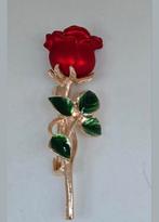 Nieuwe Rode Roos Broche, Overige materialen, 4 tot 7 cm, Nieuw, Ophalen of Verzenden