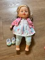 Zeer nette Baby Annabell incl schoentjes en kleertjes, Kinderen en Baby's, Speelgoed | Poppen, Ophalen, Zo goed als nieuw, Babypop