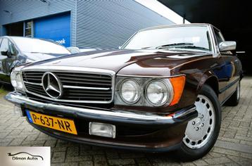 Mercedes SL-klasse 560 SL-1986-Cabrio-Hardtop-Airco-Automaat beschikbaar voor biedingen