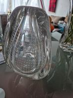 Te koop: Handgemaakte “Spijker” glazen vaas – zwaar & met lu, Ophalen of Verzenden