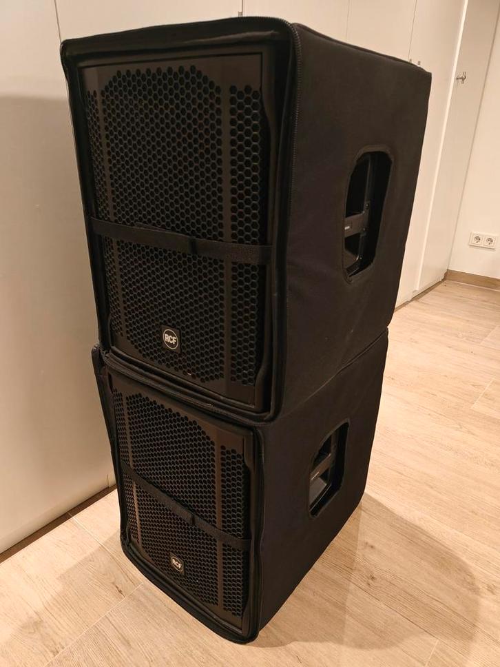 2x RCF SUB 702-AS MK2 actieve subwoofers ZGAN, Computers en Software, Computerbehuizingen, Zo goed als nieuw, Ophalen