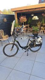 Lage instap fiets met kinderzitje, Fietsen en Brommers, Elektrische fietsen, 47 tot 51 cm, Ophalen, Zo goed als nieuw, Sparta