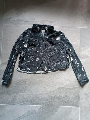 Bershka blouse met astrologie print maat L beschikbaar voor biedingen