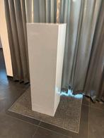 Hoogglans Witte Zuil - 120cm, Huis en Inrichting, Woonaccessoires | Zuilen en Pilaren, Ophalen, Zo goed als nieuw