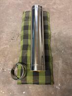 Dubbelwandige Kachelpijp 1m - Ø150/200 + Beugel, Doe-het-zelf en Verbouw, Verwarming en Radiatoren, Ophalen, Minder dan 60 cm