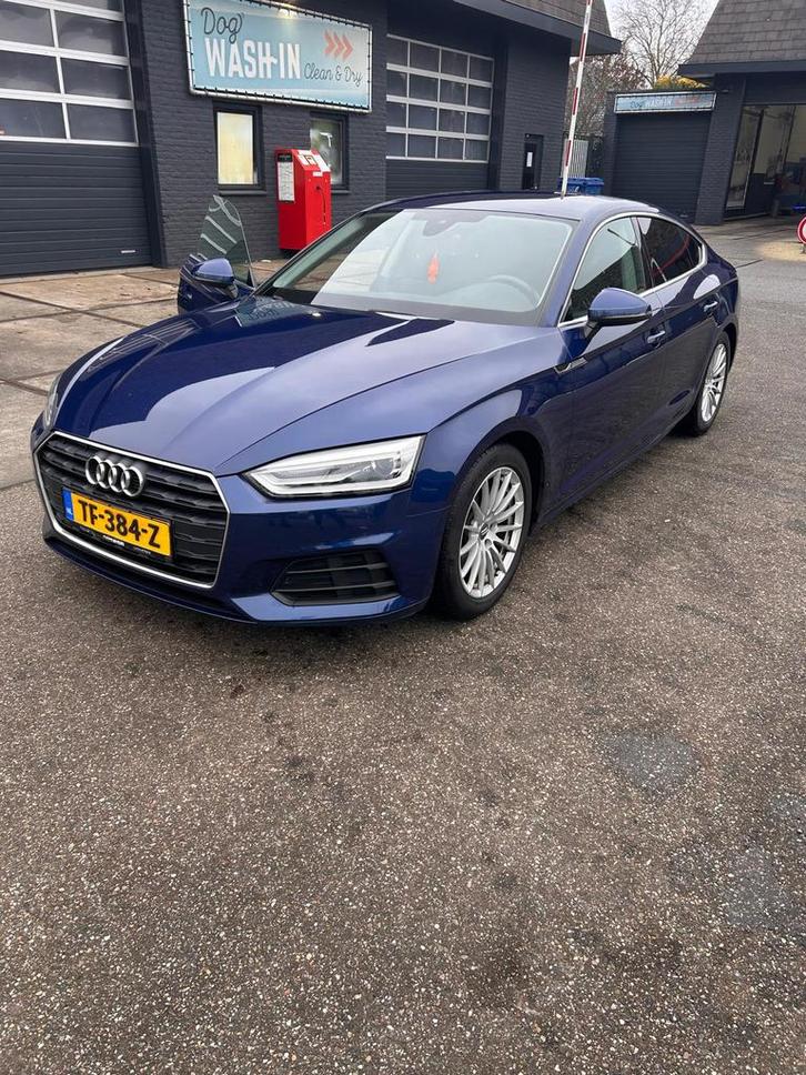 Audi A5 1.4 Tfsi 150pk S Tronic 2018 Blauw, Auto's, Audi, Particulier, A5, ABS, Adaptieve lichten, Adaptive Cruise Control, Airbags