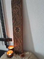 Landelijke houten bewerkte plank ,sober ,rustiek, Ophalen of Verzenden