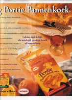 retro reclame 1999 Honig Koog aan de Zaan pannenkoeken, Verzamelen, Retro, Ophalen of Verzenden