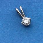 hanger met Natuurlijke ECHTE Diamant 0.10 caraat, Overige voorstellingen, Verzenden, Lucas juwelier, Wit