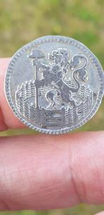 Bodemvondst Mooie Zilver Afslag van een Duit Holland 1742 !!, Vóór koninkrijk, Zilver, Losse munt, Overige waardes