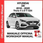Hyundai i30 2018-2020 Theta II 2.0 T-GDi Workshop manual PDF, Auto diversen, Handleidingen en Instructieboekjes, Verzenden