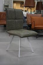 9 leuke eetkamerstoelen mosgroen leerlook wit keukenstoel