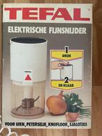 Tefal electrische fijnsnijder, Ophalen of Verzenden, Gebruikt