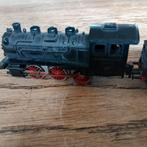 Vintage Trein Locomotief fleischmann, Overige merken, Gebruikt, Locomotief, Gelijkstroom of Wisselstroom