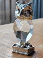 Uil op stapel boeken (mogelijk geen Swarovski), Verzamelen, Swarovski, Ophalen of Verzenden, Zo goed als nieuw, Figuurtje