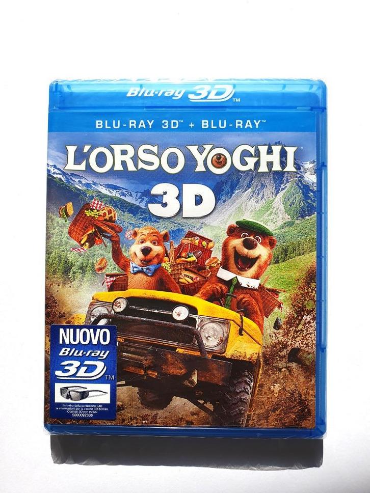 Yogi Bear 3D + 2D (2 disc, Nieuw in Seal), Cd's en Dvd's, Blu-ray, Nieuw in verpakking, Tekenfilms en Animatie, 3D, Ophalen of Verzenden