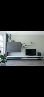 Moderne Interstar wandmeubel, Ophalen, Kunststof, Zo goed als nieuw, 200 cm of meer