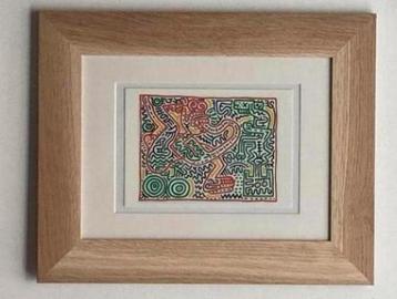 Keith Haring : zeldzame ansichtkaart uit 1994. beschikbaar voor biedingen
