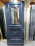 Hardhouten grijze voordeur 93/231,5, Ophalen, 80 tot 100 cm, 215 cm of meer, Nieuw