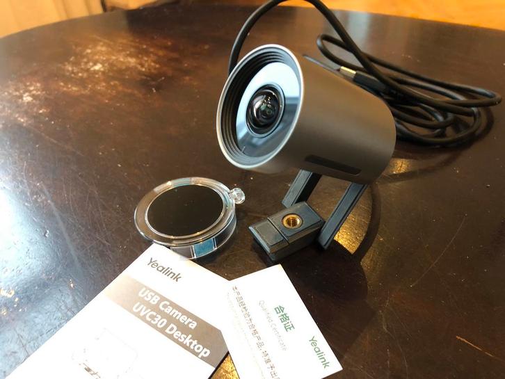 Yealink UVC30 USB DESKTOP camera, Computers en Software, Webcams, Zo goed als nieuw, Ophalen of Verzenden