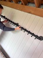 Industriële Kapstok - 16 Haken - 1.75 meter, Huis en Inrichting, Wandkapstok, Gebruikt, Ophalen of Verzenden, Minder dan 100 cm