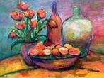 Stilleven, 65/50 c.m., eigen werk, Ophalen of Verzenden
