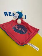 1967 Kaloo knuffellap lap rood blauw met schildpad, Ophalen of Verzenden, Zo goed als nieuw, Overige typen