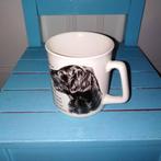 Beker de flatcoated retriever Animal prints, Ophalen, Glas of Glazen, Gebruikt, Overige stijlen