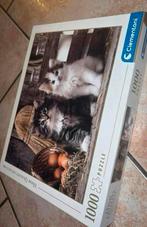 1000 stuks puzzels katten vaste prijs., Hobby en Vrije tijd, Ophalen of Verzenden, Zo goed als nieuw
