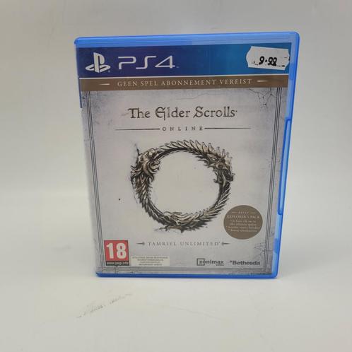 The Elder Scrolls Online PS4 game - In Nette Staat., Spelcomputers en Games, Games | Sony PlayStation 4, Zo goed als nieuw