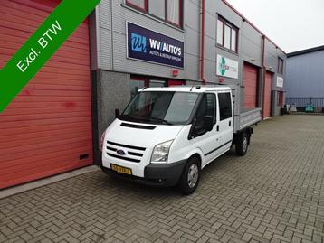 Ford Transit 330M 2.4 TDCI DC open laadbak airco 181103 km ! beschikbaar voor biedingen