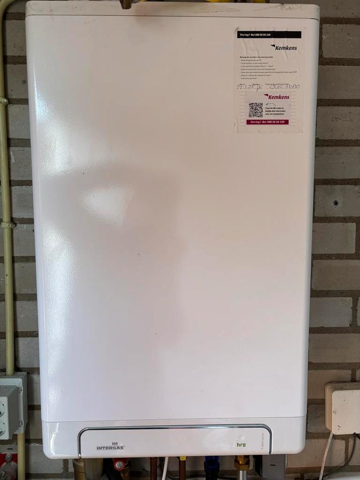 Intergas HRE 36/30 A CW5 CV ketel (2020), Doe-het-zelf en Verbouw, Verwarming en Radiatoren, Gebruikt, 30 tot 80 cm, Minder dan 60 cm