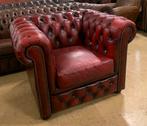 Prachtige Chesterfield Fauteuil Rood., Huis en Inrichting, Fauteuils, Gebruikt, Ophalen of Verzenden, 75 tot 100 cm, Chesterfield Brand