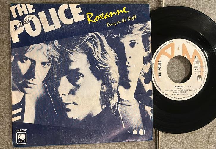 The Police - Roxanne 7” FR 1978 TOP2000, Cd's en Dvd's, Vinyl Singles, Gebruikt, Single, Pop, 7 inch, Ophalen of Verzenden
