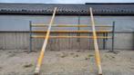 Hindernisbalken geel wit, Dieren en Toebehoren, Paarden en Pony's | Overige Paardenspullen, Ophalen, Zo goed als nieuw, Springen