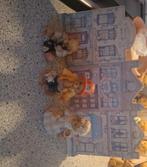 1. Deze set is hartford printen, Verzamelen, Beren en Cherished Teddies, Ophalen of Verzenden, Zo goed als nieuw, Stoffen beer